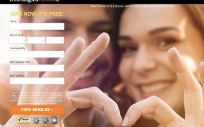 Rencontre en Ligne pour les Sourds : Deaf Singles Canada