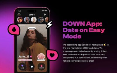 DOWN App : Le Tinder qui veut aller droit au but (mais en douceur…)