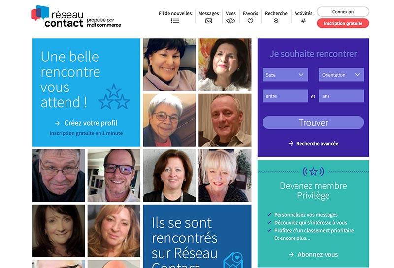 site rencontre québécois gratuit