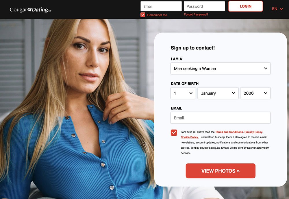 Cougar-Dating.ca : Une plateforme dédiée aux relations entre femmes mûres et hommes plus jeunes
